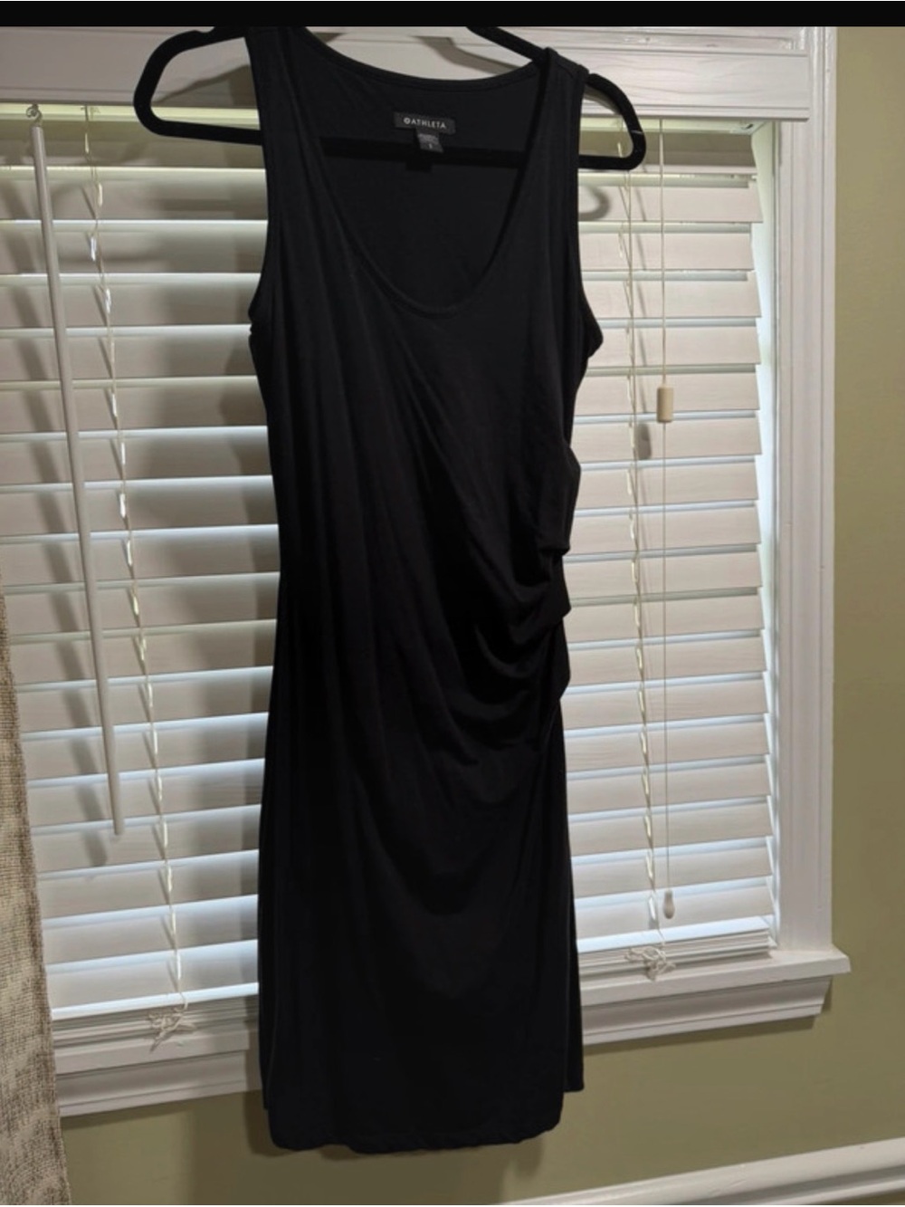Athleta Black Midi Dress